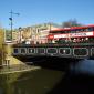 Camden Lock bridge towards Chalk Farm