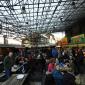 Food stalls in the market