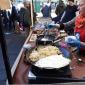 Lock side food stall