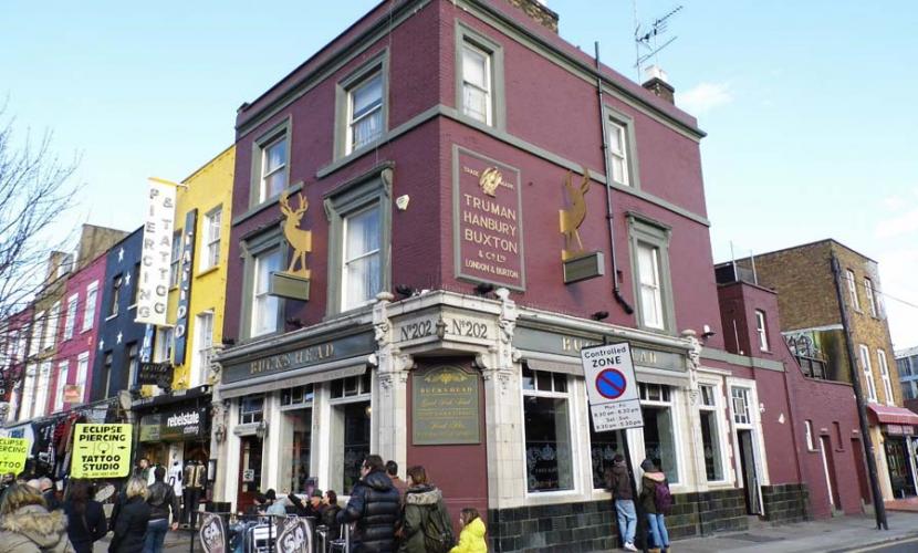 Camden High street - Bucks Head