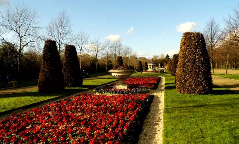 Regent's Park gardens are a great place to visit